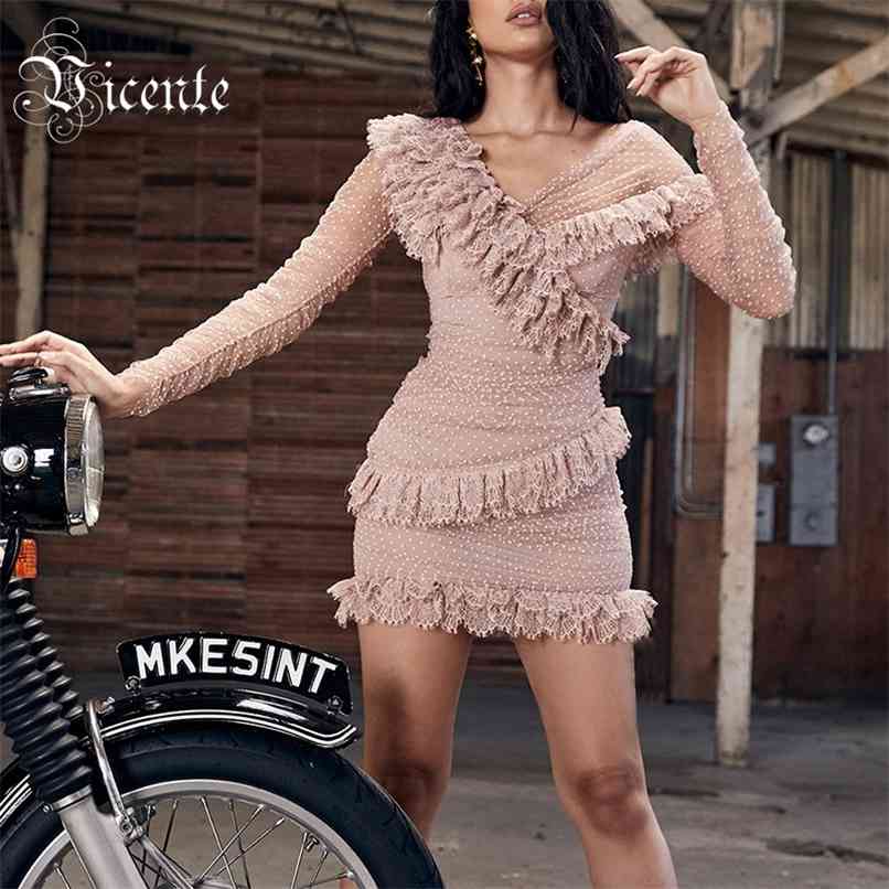 Chic Lace Ruffles Design Draped Dot Voile Splicing Celebrity Party Club Bandage Mini Dress 210520, White
Chic Lace Ruffles Design Draped Dot Voile Splicing Celebrity Party Club Bandage Mini Dress 210520, White