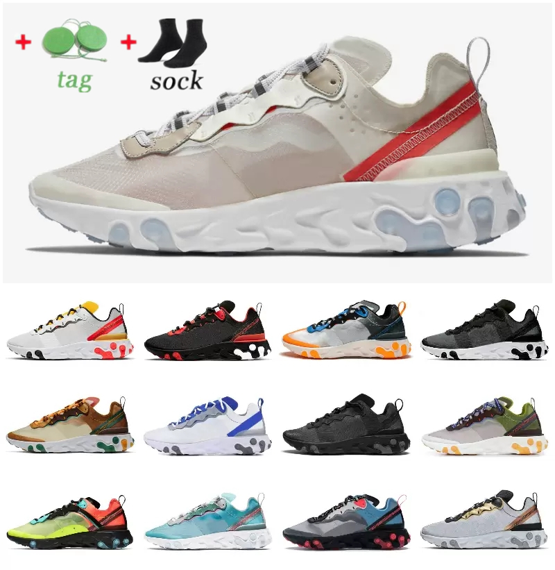 2022 Fashion Womem Mens Undercover React Vision Running Shoes Triple White Black Photon Dust Yellow schematic Moss Volt Epic Element 55 87 trainers Sports sneakers, Color #19
2022 Fashion Womem Mens Undercover React Vision Running Shoes Triple White Black Photon Dust Yellow schematic Moss Volt Epic Element 55 87 trainers Sports sneakers, Color #19