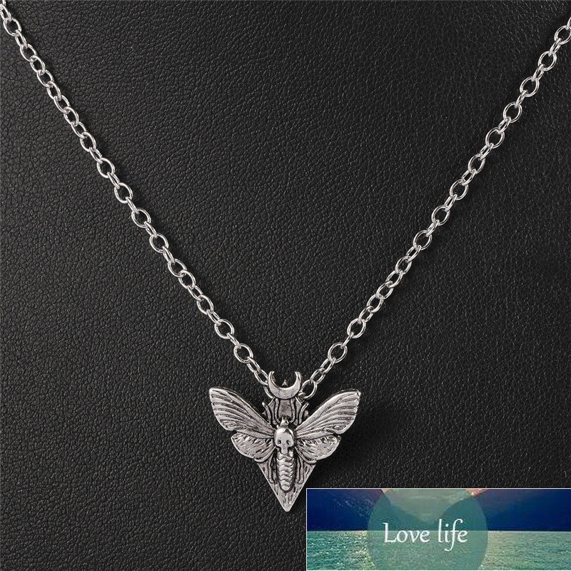 Vintage Animal Moth Accessories Skull Head Moth Pendant Necklace for Women Man Gift Factory price expert design Quality Latest Style Original Status
Vintage Animal Moth Accessories Skull Head Moth Pendant Necklace for Women Man Gift Factory price expert design Quality Latest Style Original Status