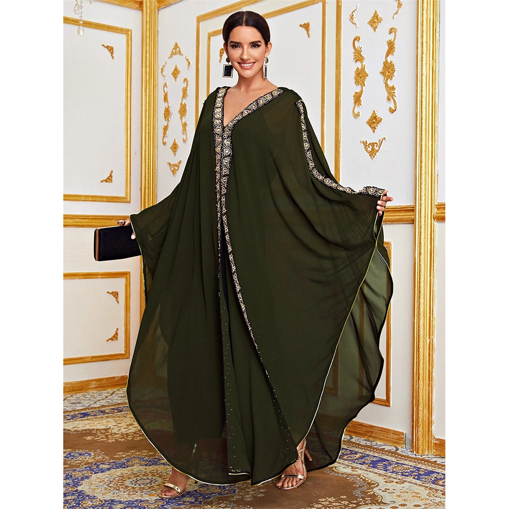 Eid Mubarek Kaftan Abaya Dubai Turkey Hijab Muslim Dress Abayas For Women Caftan Marocain Islamic Clothing Robe Djelaba Femme
Eid Mubarek Kaftan Abaya Dubai Turkey Hijab Muslim Dress Abayas For Women Caftan Marocain Islamic Clothing Robe Djelaba Femme
