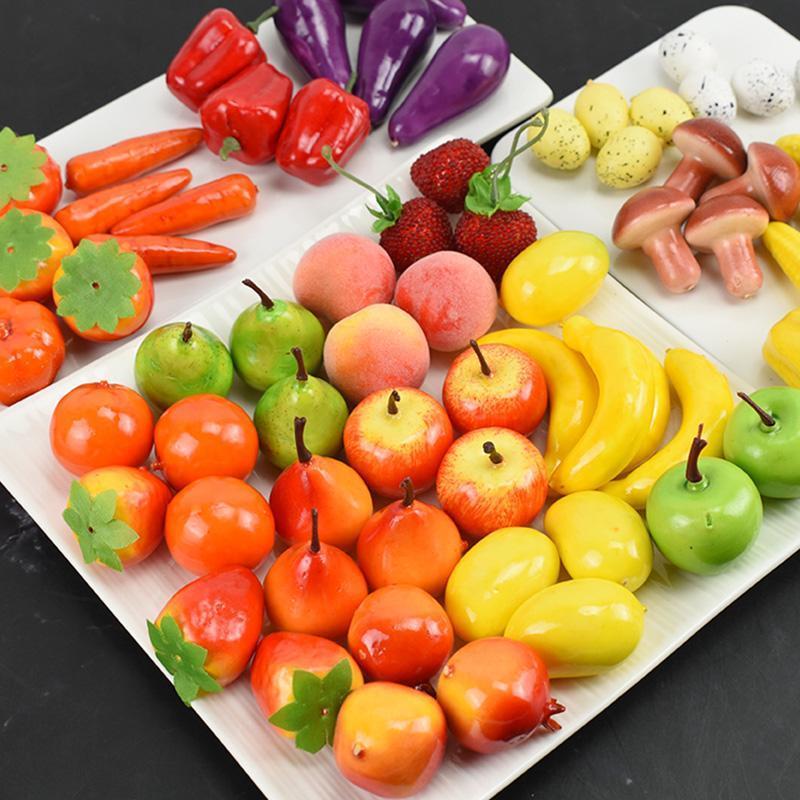 Party Decoration 10pcs/Lot Mini Simulation Foam Fruit Vegetables Artificial Kitchen Toys For Children Pretend Play Doll House Po Props
Party Decoration 10pcs/Lot Mini Simulation Foam Fruit Vegetables Artificial Kitchen Toys For Children Pretend Play Doll House Po Props