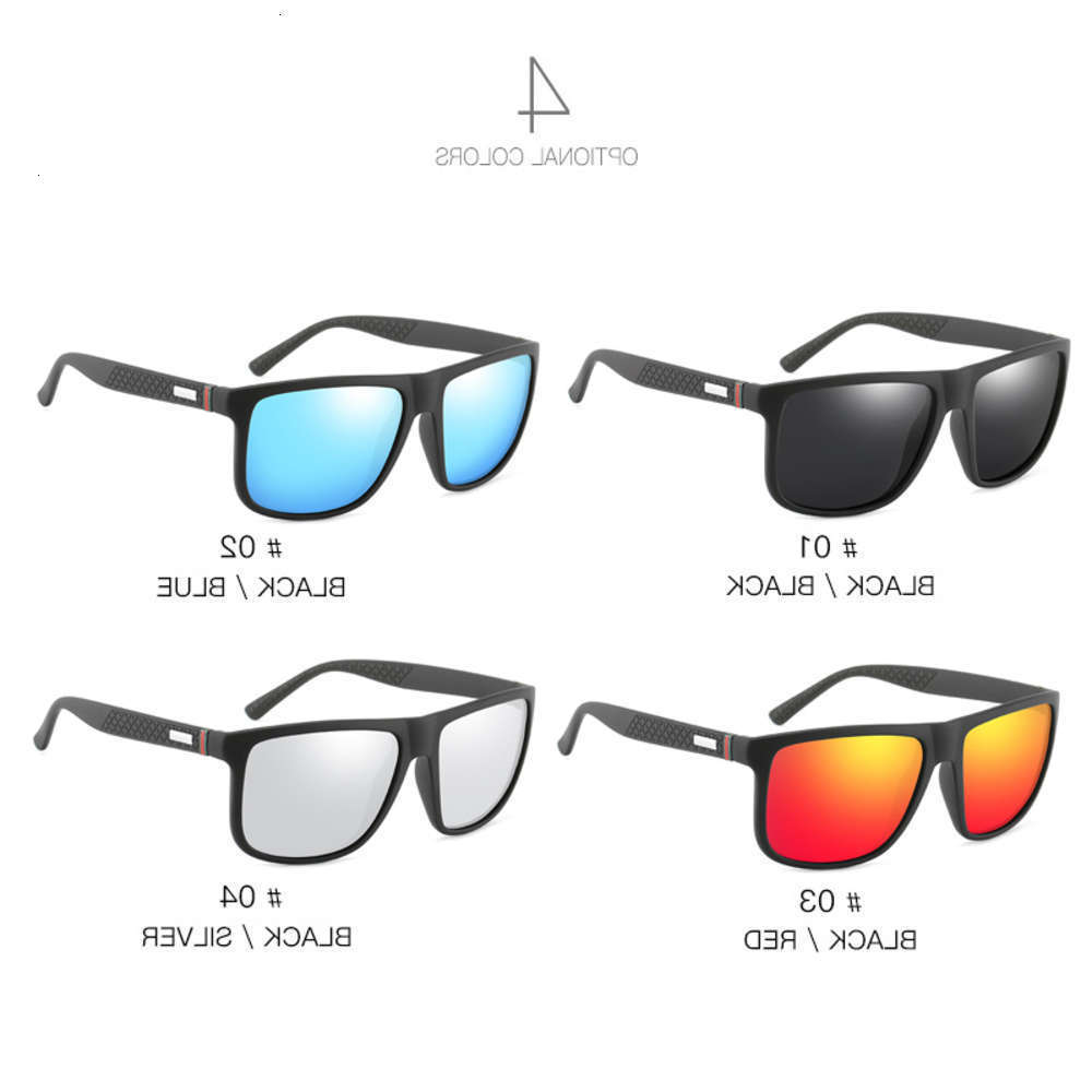 sunglasses Fashionable sun frames U4000 Square Sunglasses Polarized FONDYI Shades Sun Men Glasses Travelling Stylish Gafas de sol Women Mirr, Black