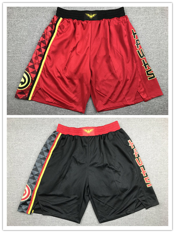 Atlanta Hawks MEN PANTS CITY Swingman Performance Basketball Shorts S-2XL, Black
Atlanta Hawks MEN PANTS CITY Swingman Performance Basketball Shorts S-2XL, Black