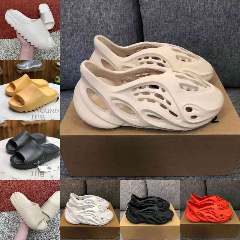 Wholesale 2021 New Kanyes Wests Slipper Men Women Slide Bone Earth Brown Desert Sand Slide Resin Fashion Shoes Sandals Foam Runner Trainers Size 36-45 U1, G205
Wholesale 2021 New Kanyes Wests Slipper Men Women Slide Bone Earth Brown Desert Sand Slide Resin Fashion Shoes Sandals Foam Runner Trainers Size 36-45 U1, G205