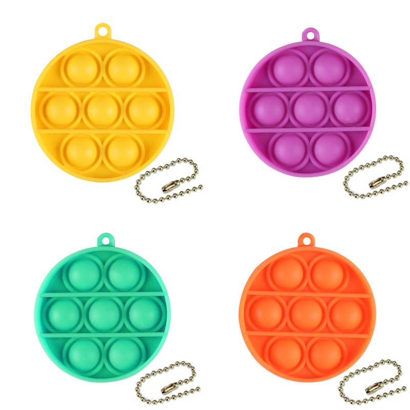 Party Favor Pop Bubble funny adult kids Sensory Toy Rainbow Fidget Toys Silicone Finger Puzzle Keychain round 1517 T2
Party Favor Pop Bubble funny adult kids Sensory Toy Rainbow Fidget Toys Silicone Finger Puzzle Keychain round 1517 T2