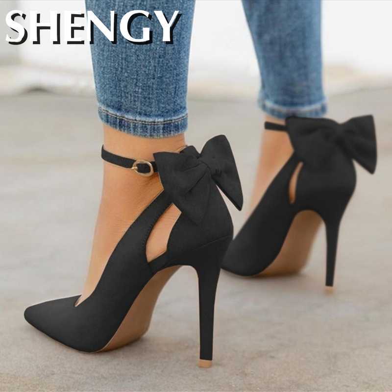 2020 Bow Pumps Women High Heels Pointed Toe Stiletto Pumps Sexy Party Woman Black Wedding Shoes Zapatos Mujer Dropshipping Y0721, Pink
2020 Bow Pumps Women High Heels Pointed Toe Stiletto Pumps Sexy Party Woman Black Wedding Shoes Zapatos Mujer Dropshipping Y0721, Pink