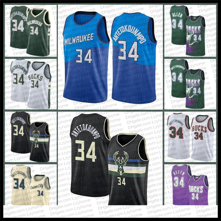 Men's Giannis #34 Antetokounmpo Basketball Jerseys Khris 22 Middleton Oscar 1 Robertson Ray 34 Allen City Milwaukee Buck Nba, Black;red
Men's Giannis #34 Antetokounmpo Basketball Jerseys Khris 22 Middleton Oscar 1 Robertson Ray 34 Allen City Milwaukee Buck Nba, Black;red