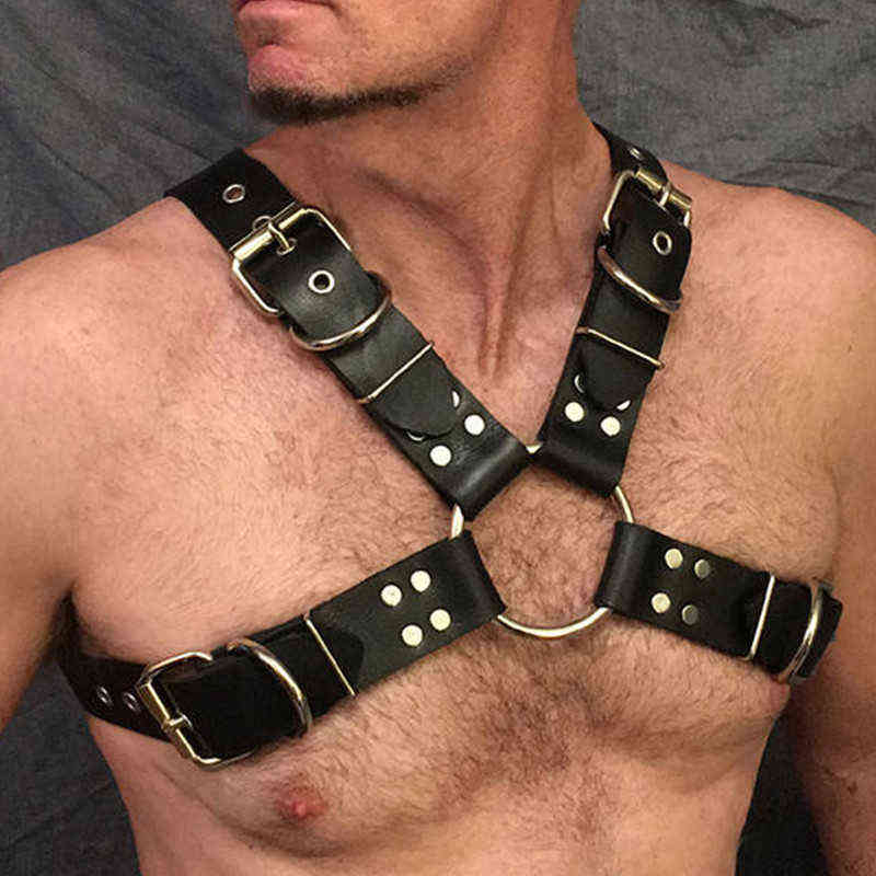 Rock Punk Goth PU Leather Body Harness Belt Fashion Metal Rivets O Ring Chest Shoulder Belts Men Body Bondage Straps Belts X220216, Black
Rock Punk Goth PU Leather Body Harness Belt Fashion Metal Rivets O Ring Chest Shoulder Belts Men Body Bondage Straps Belts X220216, Black
