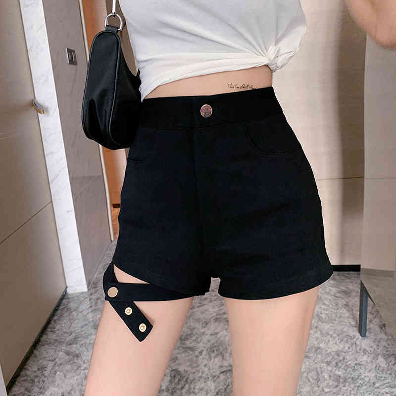 Lucyever Fashion Button Split Shorts Women Black Gothic Slim Fit Jeans Woman with Pocket Short Streetwear Clubwear Ladies 210521
Lucyever Fashion Button Split Shorts Women Black Gothic Slim Fit Jeans Woman with Pocket Short Streetwear Clubwear Ladies 210521