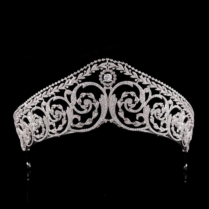 Hair Clips & Barrettes European Cubic Zirconia Royal Princess Queen Crowns CZ Wedding Bridal Tiaras Zircon Pageant Accessories Party Headpie, Golden;silver
Hair Clips & Barrettes European Cubic Zirconia Royal Princess Queen Crowns CZ Wedding Bridal Tiaras Zircon Pageant Accessories Party Headpie, Golden;silver