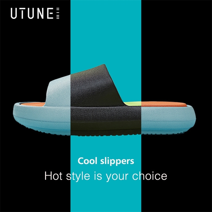 UTUNE Summer Outside Slippers Men Shoes EVA Soft Outdoor Sneaker Platform Slides Women Thick Sole Non-slip Beach Sandals Indoor 210607, Cyber black
UTUNE Summer Outside Slippers Men Shoes EVA Soft Outdoor Sneaker Platform Slides Women Thick Sole Non-slip Beach Sandals Indoor 210607, Cyber black