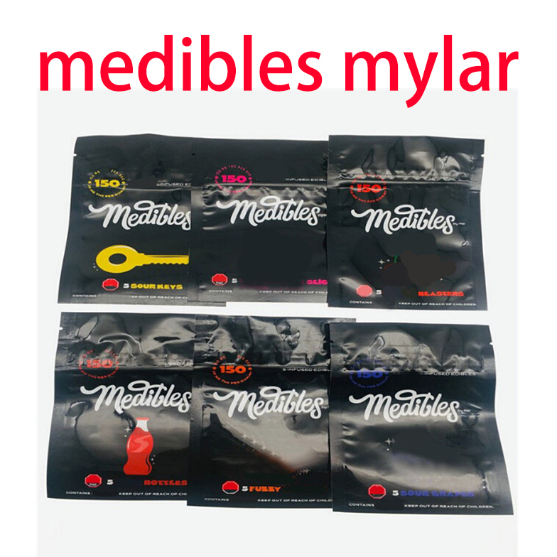 medibles mylar packaging bag 150mg 6 styles edibles gummy Edible bags child resistant zipper resealable cali packs
medibles mylar packaging bag 150mg 6 styles edibles gummy Edible bags child resistant zipper resealable cali packs