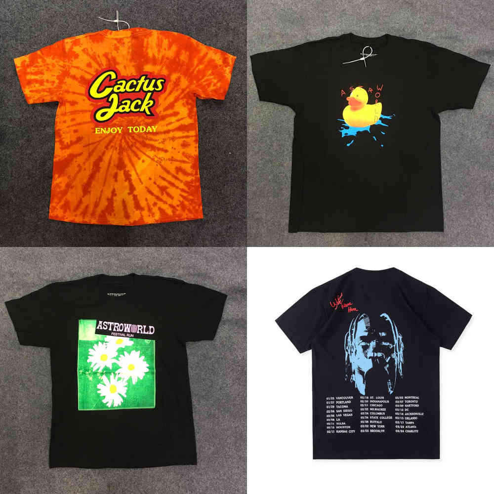 Travis Scott AstroWorld Tour T-shirt Hip hop tie-dye cactus jack letter Top Tees men women kanye Travis Scott ASTROWORLD Tshirt X0708, Black2
Travis Scott AstroWorld Tour T-shirt Hip hop tie-dye cactus jack letter Top Tees men women kanye Travis Scott ASTROWORLD Tshirt X0708, Black2