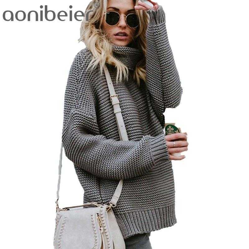 Aonobeier Thick Warm Women Turtleneck Sweater Autumn Winter Ladies Knitted Long Sleeve Pullover Casual Loose Female Jumper 210604, Pink
Aonobeier Thick Warm Women Turtleneck Sweater Autumn Winter Ladies Knitted Long Sleeve Pullover Casual Loose Female Jumper 210604, Pink