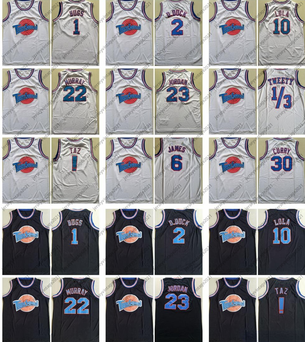 Mens Tune Squad Space Jam Moive Basketball Jerseys LOONEY TOONES 22 Murray 1 Bugs ! TAZ 10 Lola 2 D.DUCK 23 Michael 1/3 Tweety 6 James 30 Curry Shirts, Black !
Mens Tune Squad Space Jam Moive Basketball Jerseys LOONEY TOONES 22 Murray 1 Bugs ! TAZ 10 Lola 2 D.DUCK 23 Michael 1/3 Tweety 6 James 30 Curry Shirts, Black !