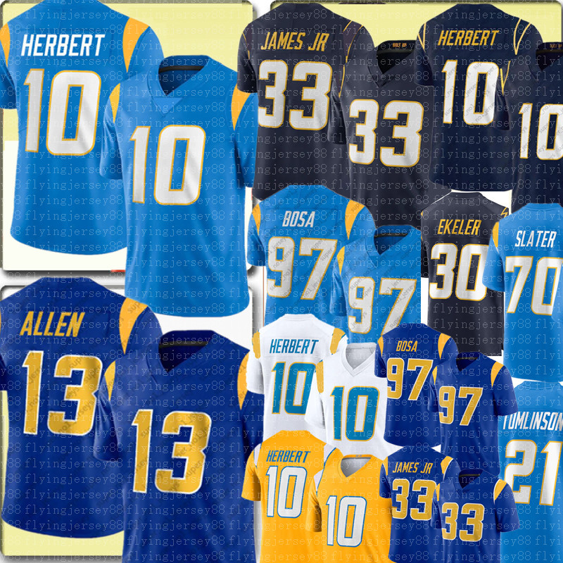 10 Justin Herbert 13 Keenan Allen Jersey 97 Joey Bosa 33 Derwin J ames JR Austin Ekeler Junior Seau Lance Alworth Football Jerseys Rashawn S, Black;red
10 Justin Herbert 13 Keenan Allen Jersey 97 Joey Bosa 33 Derwin J ames JR Austin Ekeler Junior Seau Lance Alworth Football Jerseys Rashawn S, Black;red