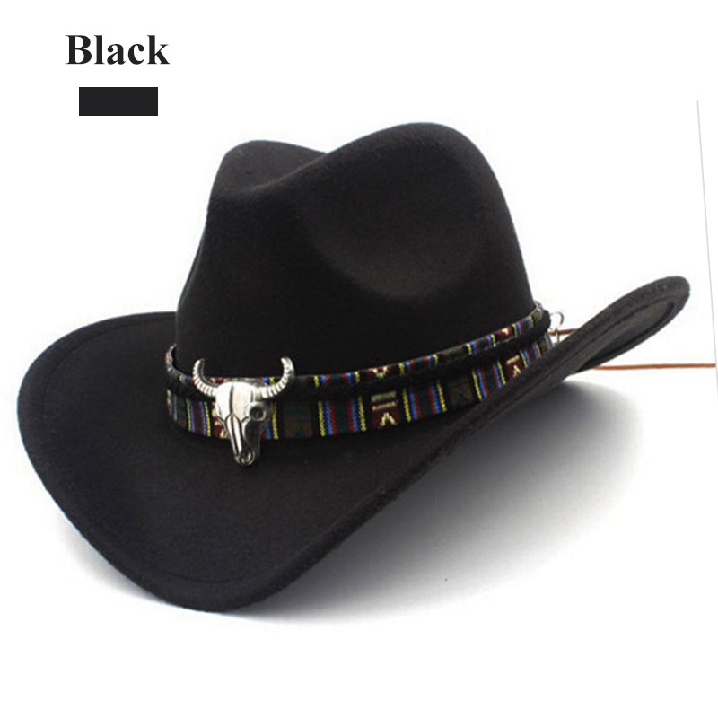 Ethnic Style Fashion Chic Unisex Solid Color Jazz Hat With Bull Shaped Decor Western Cowboy Hats, Red
Ethnic Style Fashion Chic Unisex Solid Color Jazz Hat With Bull Shaped Decor Western Cowboy Hats, Red