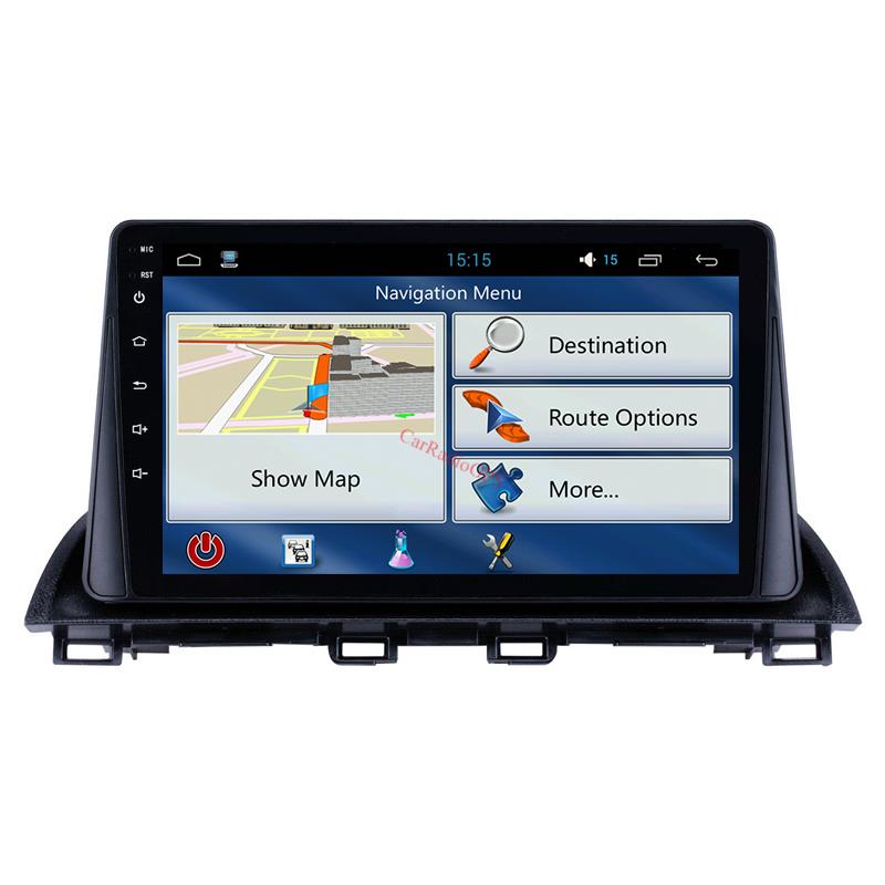 Car DVD Radio GPS Player for MAZDA CX-4 2014-2017 Multimedia with USB Support Digital TV Rearviw Camera Wifi 9 Inch Android 10