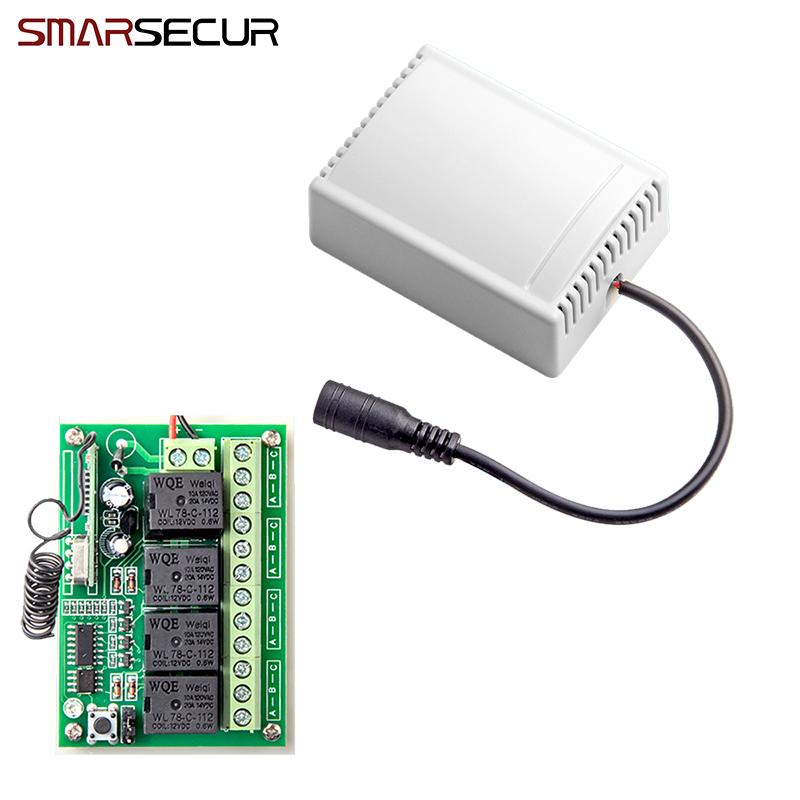Alarm Systems Wireless Remote Control Smart 4CH Relay Output For G90B Plus S2G S2W S1 G90E
Alarm Systems Wireless Remote Control Smart 4CH Relay Output For G90B Plus S2G S2W S1 G90E
