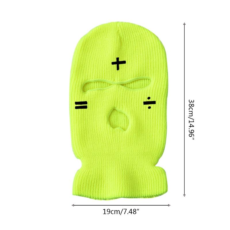 Berets Men Women 3-Hole Knitted Acrylic Outdoor Full Face Cover Thermal Ski Mask Cycling Climbing Training Fits Most, White
Berets Men Women 3-Hole Knitted Acrylic Outdoor Full Face Cover Thermal Ski Mask Cycling Climbing Training Fits Most, White