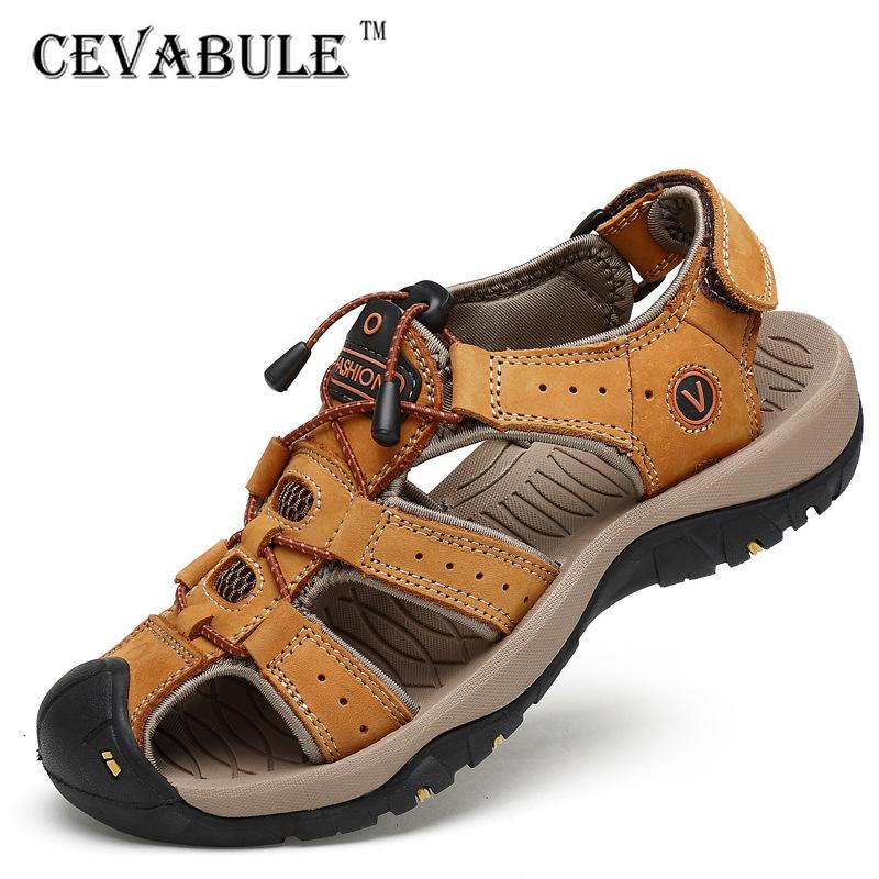Sandals CEVABULE 2021 Special Summer Large Size Beach Shoes Men's Head Leather Breathable Mens CLK, Black
Sandals CEVABULE 2021 Special Summer Large Size Beach Shoes Men's Head Leather Breathable Mens CLK, Black