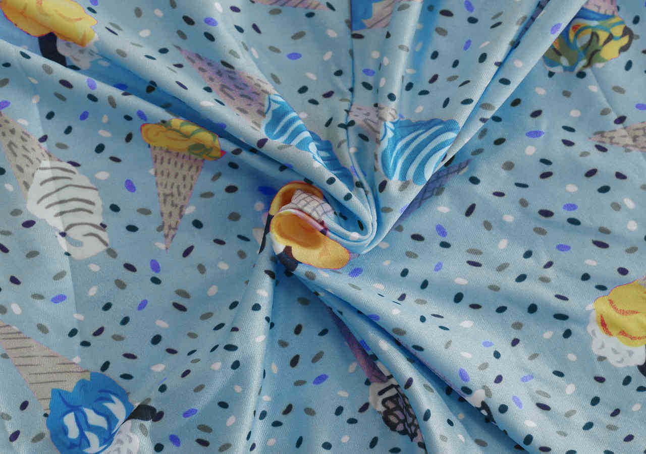 Sexy Skinny Jumpsuit Deep V-Neck Women Long Sleeved Summer Playsuits Cartoon Ice Cream Print Cute Jumpsuits 2021