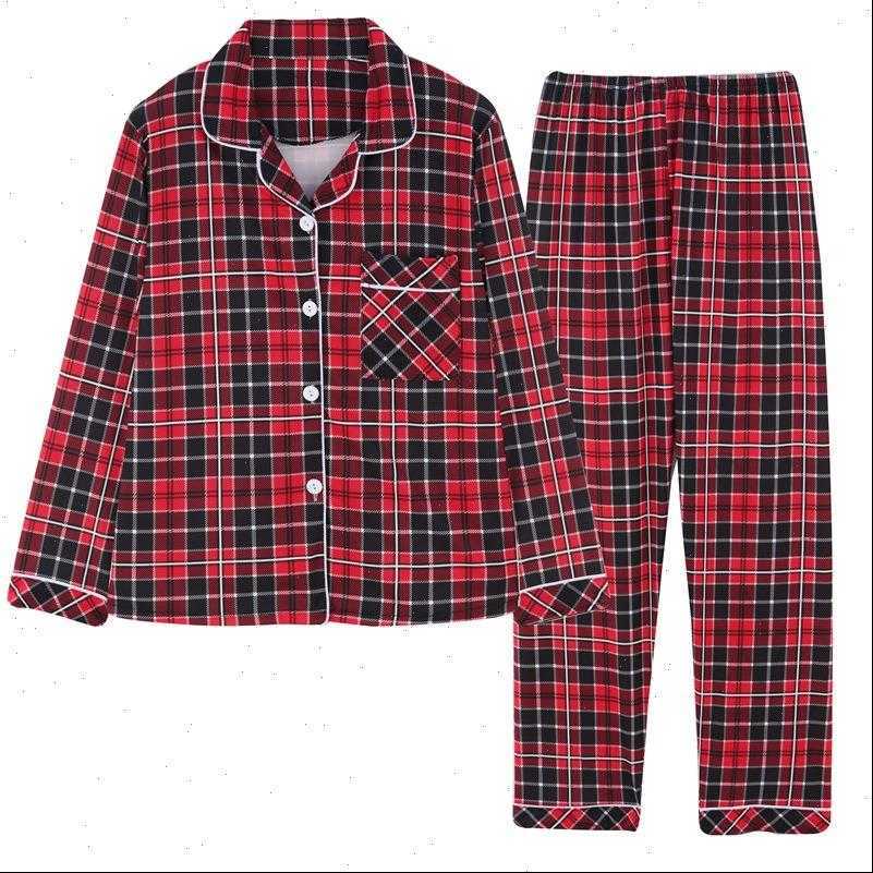 spring plaid two piece home womens sleepwears suit viscose long sleeved lapel pants pajamas summer pyjamas femme clothes, Black;red
spring plaid two piece home womens sleepwears suit viscose long sleeved lapel pants pajamas summer pyjamas femme clothes, Black;red