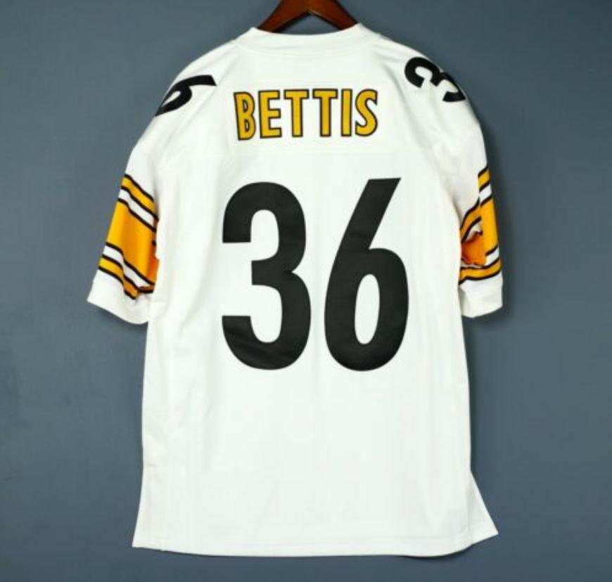 rare Football Jersey Men Youth women Vintage 2005 Jerome Bettis Mitchell Ness JERSEYS Size S-5XL custom any name or number, White youth s-xl
rare Football Jersey Men Youth women Vintage 2005 Jerome Bettis Mitchell Ness JERSEYS Size S-5XL custom any name or number, White youth s-xl