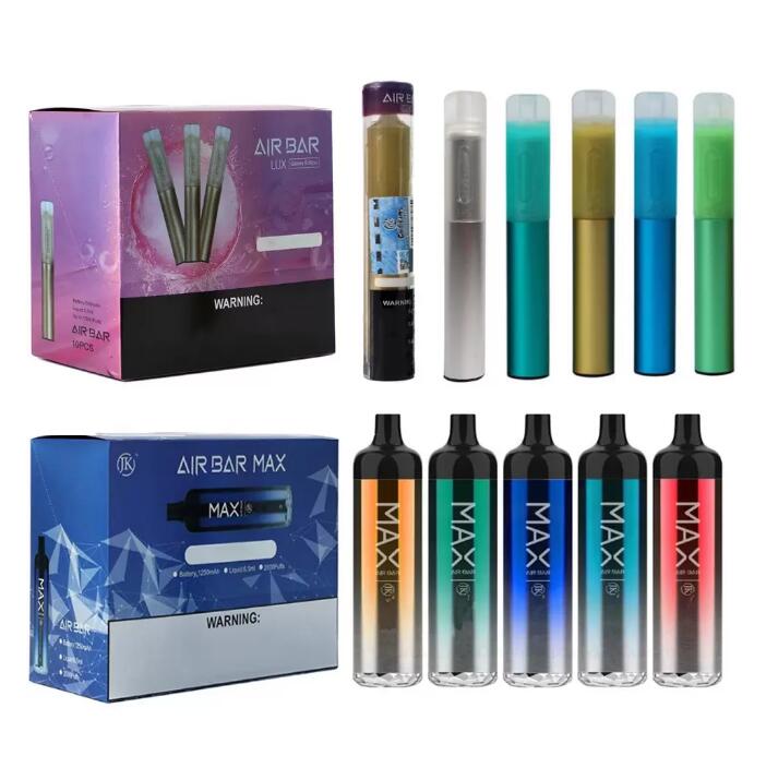 Air Bar max Lux cigarettes Diamond rechargerable Disposable Device Cigarettes 2000 Puffs 6.5ML Pre-Filled Vape Pods 1250mah battery bang xxl gunnpod
Air Bar max Lux cigarettes Diamond rechargerable Disposable Device Cigarettes 2000 Puffs 6.5ML Pre-Filled Vape Pods 1250mah battery bang xxl gunnpod