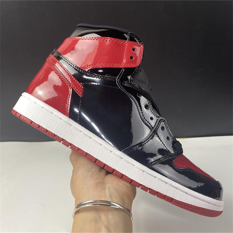 1 Bred Patent Basketball Shoes 1s Black Red Designer Sports Sneakers Men Women Sneaker Outdoor Trainers 
1 Bred Patent Basketball Shoes 1s Black Red Designer Sports Sneakers Men Women Sneaker Outdoor Trainers