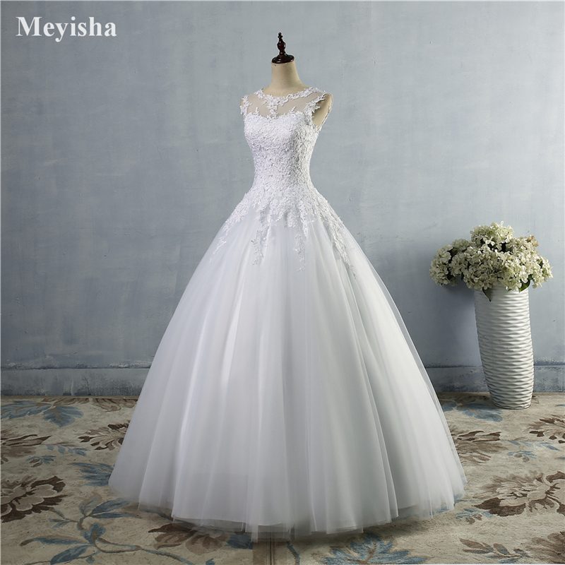 ZJ9036 2021 High Quality Puffy Sweetheart Wedding Dress Tulle Ball Gown Bride Dresses Size 2-26W