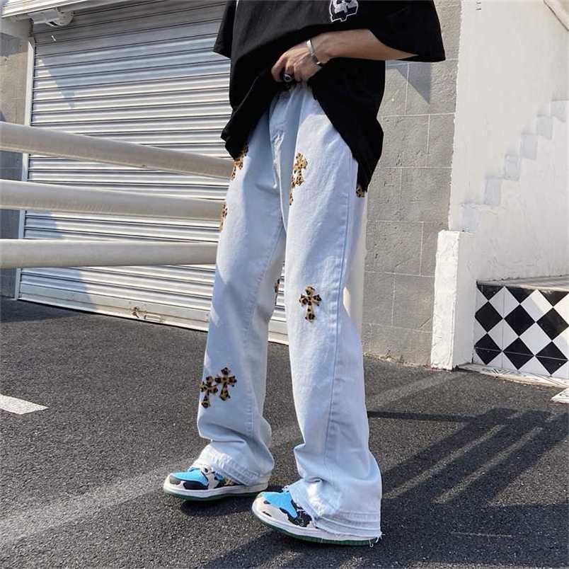 Embroidery Cross Men Baggy Jeans Loose Streetwear Pants Hip Hop Mens oversized jeans Women oversized pants jeans trousers 211124, Apricot
Embroidery Cross Men Baggy Jeans Loose Streetwear Pants Hip Hop Mens oversized jeans Women oversized pants jeans trousers 211124, Apricot