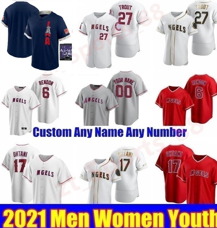Los Angeles 2021 All-Star Game Angels Baseball jerseys Mike Trout Shohei Ohtani Anthony Rendon Reggie Jackson Jefry Marte Andrelton Simmons Zack Men Women youth, As shown in illustration
Los Angeles 2021 All-Star Game Angels Baseball jerseys Mike Trout Shohei Ohtani Anthony Rendon Reggie Jackson Jefry Marte Andrelton Simmons Zack Men Women youth, As shown in illustration