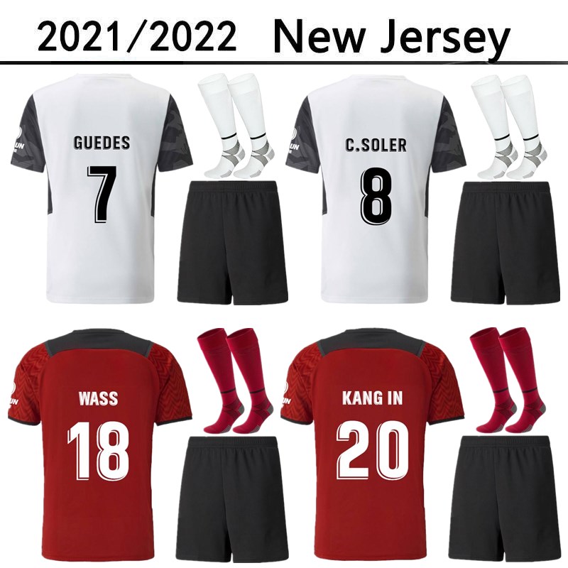 21 Valencia HOME away Soccer Jerseys Soccer Shirt 2021 2022 Rodrigo Parejo Kang in Gameiro Gaya Guedes C.Soler Football Shirt kids kit socks
21 Valencia HOME away Soccer Jerseys Soccer Shirt 2021 2022 Rodrigo Parejo Kang in Gameiro Gaya Guedes C.Soler Football Shirt kids kit socks