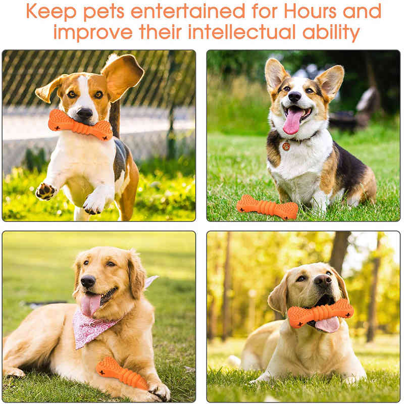 Cuttie Dog Toys for Large Dogs Toothbrush Squeak Toys for Small Dogs Puppy Chew Toy Dog Supply Accessories Pet Products