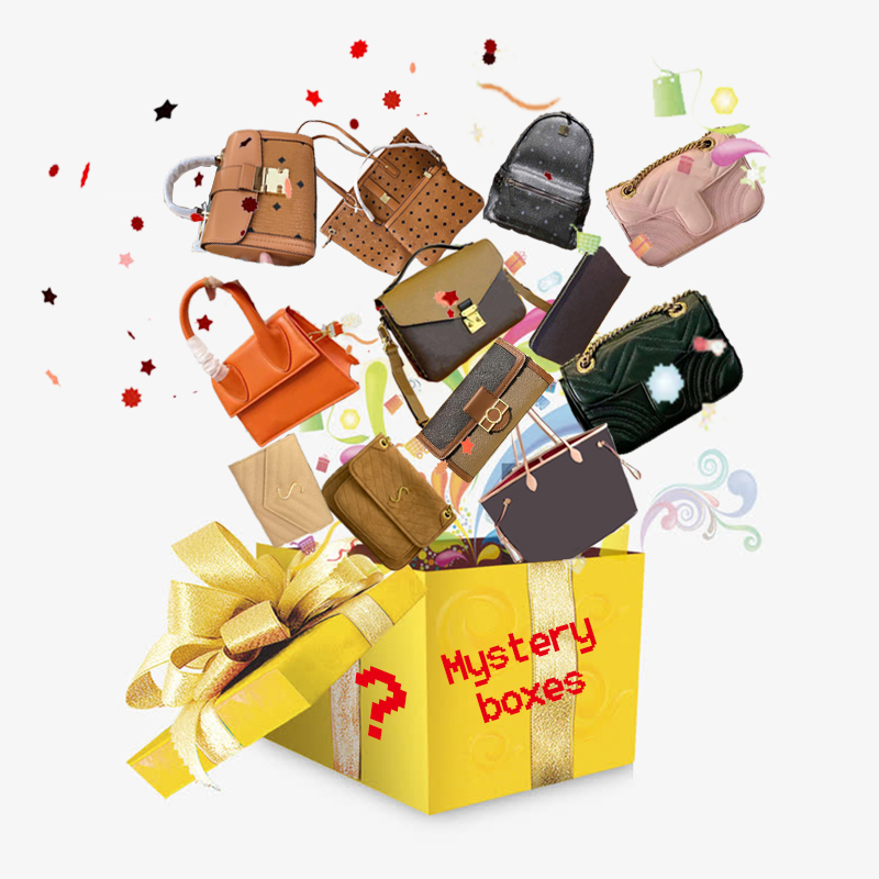 Mystery box mix designer handbags tote Suprise gift bags different shoudler crossbody high genuine leather send by chance purse Hundreds of styles for men and women
Mystery box mix designer handbags tote Suprise gift bags different shoudler crossbody high genuine leather send by chance purse Hundreds of styles for men and women