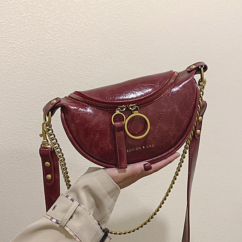 Waist Bags Bag Women's 2021 Autumn And Winter Fashion Single Shoulder Cross Arm Big Brand Dumpling Pu Small Chain
Waist Bags Bag Women's 2021 Autumn And Winter Fashion Single Shoulder Cross Arm Big Brand Dumpling Pu Small Chain