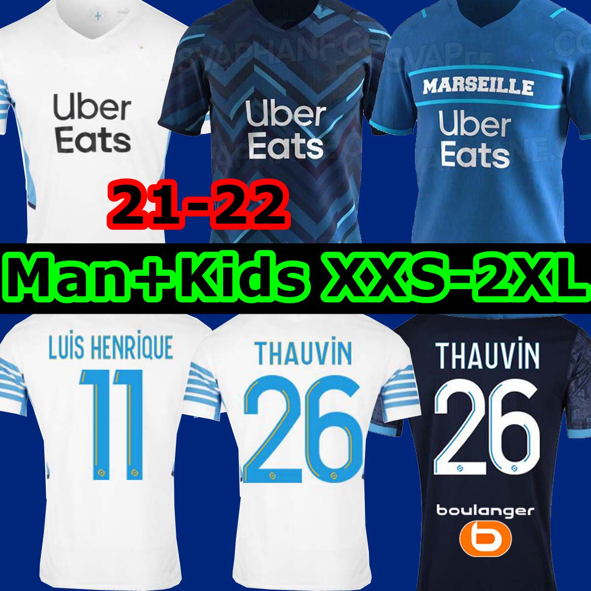 Marseille soccer jersey Olympique De 21 22 OM 2021 2022 MILIK maillot foot CUISANCE THAUVIN BENEDETTO KAMARA PAYET football shirts men + kids kit, 20-21 away man
Marseille soccer jersey Olympique De 21 22 OM 2021 2022 MILIK maillot foot CUISANCE THAUVIN BENEDETTO KAMARA PAYET football shirts men + kids kit, 20-21 away man
