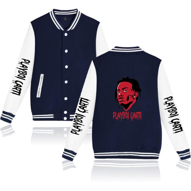 Men's Hoodies & Sweatshirts Playboi Carti Spring O-neck Pattern Printed Baseball Shirt Comfortable Streetwear Harajuku Style Couple Jacket T, As picture
Men's Hoodies & Sweatshirts Playboi Carti Spring O-neck Pattern Printed Baseball Shirt Comfortable Streetwear Harajuku Style Couple Jacket T, As picture