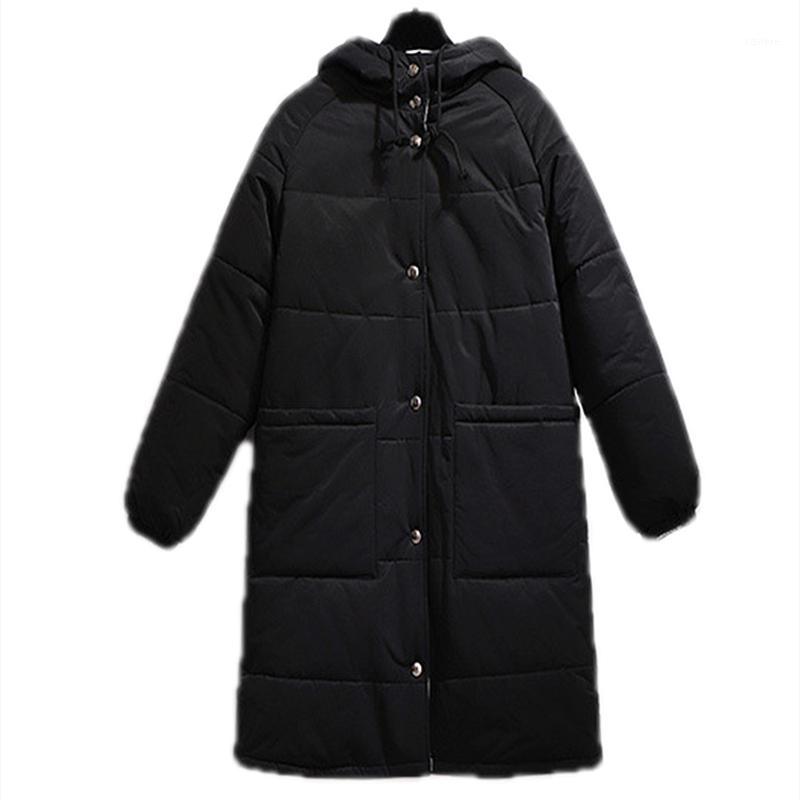 Fashion Mid-Length Women's Cotton-Padded Jacket Winter Hooded Plus Fertilizer To Increase Thickening And Warmth Down & Parkas, Black
Fashion Mid-Length Women's Cotton-Padded Jacket Winter Hooded Plus Fertilizer To Increase Thickening And Warmth Down & Parkas, Black