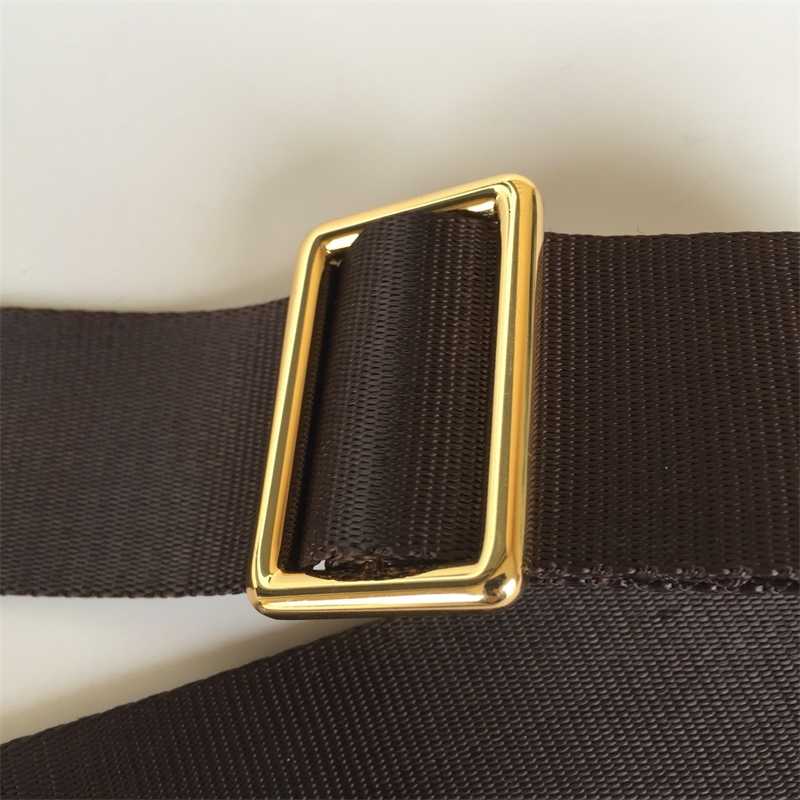 Large wide canvas nylon strap designer shoulder replacement with cowskin leather messenger bag parts accessory 211213 bb0b 4