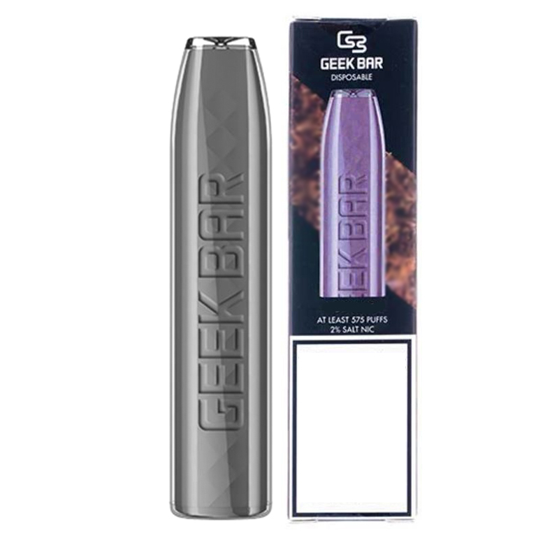 Geek Bar Disposable Electronic Cigarette 5% Pod Kit Vape Pen 500mAh Battery 2.4ml Pre-filled Cartridge 575 puffs Device
Geek Bar Disposable Electronic Cigarette 5% Pod Kit Vape Pen 500mAh Battery 2.4ml Pre-filled Cartridge 575 puffs Device