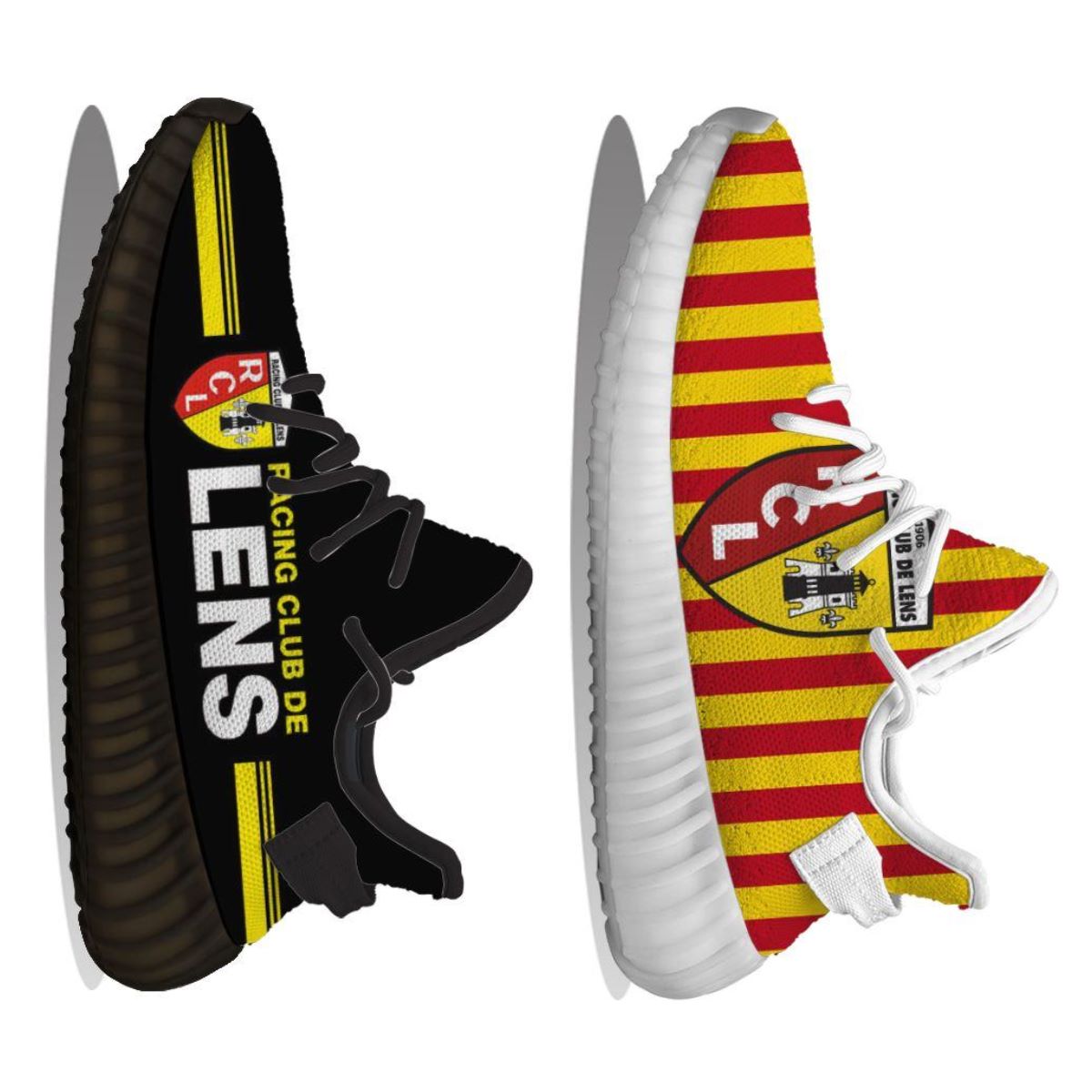 Wholesale Custom Running Shoes Racing Club de Lens RCL fun printing men's women's fashion breathable customized leisure outdoor sports Sneaker, Yellow
Wholesale Custom Running Shoes Racing Club de Lens RCL fun printing men's women's fashion breathable customized leisure outdoor sports Sneaker, Yellow