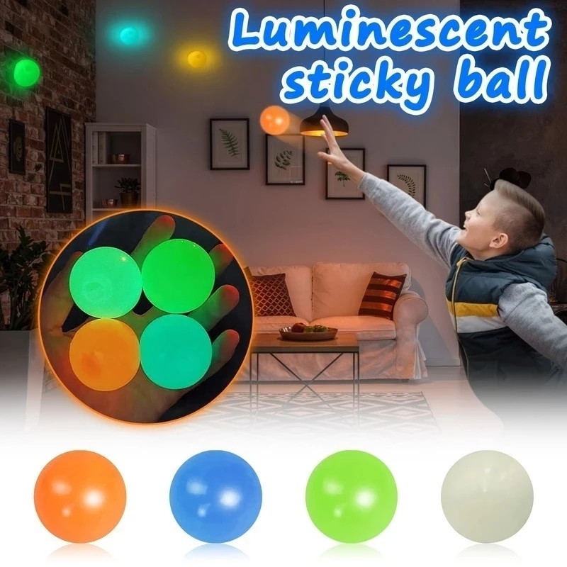 DHL Globbles Fidget Toys,Sticky Target Balls, Stress Relief Gift for Kids and Adults
DHL Globbles Fidget Toys,Sticky Target Balls, Stress Relief Gift for Kids and Adults