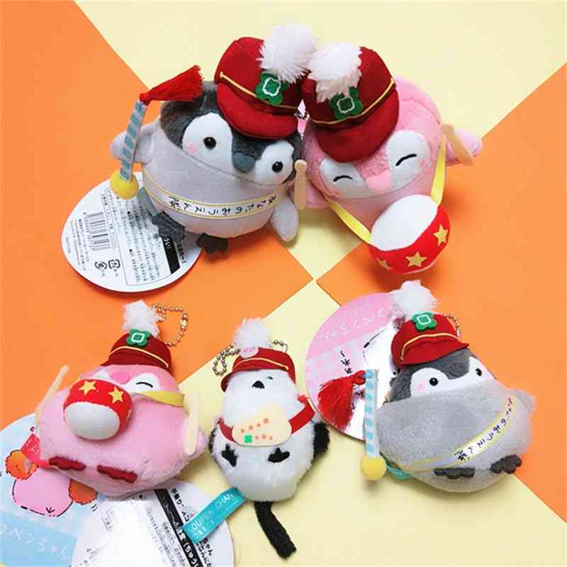 Cute girl heart positive energy Penguin band honor guard modeling Plush Toy Doll Bag pendant cute, Medium penguin honor guard
Cute girl heart positive energy Penguin band honor guard modeling Plush Toy Doll Bag pendant cute, Medium penguin honor guard