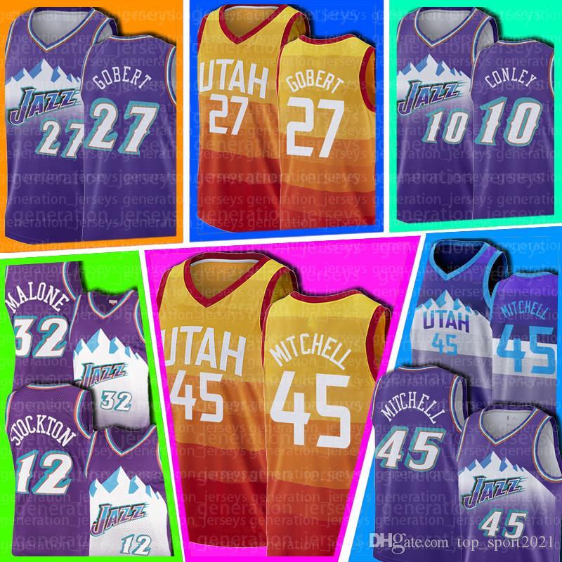 Donovan Rudy Mitchell Gobert Utah jazz Basketball Jersey Karl John Malone Stockton Ricky Mike Rubio Conley Trae Spud Young as as
Donovan Rudy Mitchell Gobert Utah jazz Basketball Jersey Karl John Malone Stockton Ricky Mike Rubio Conley Trae Spud Young as as