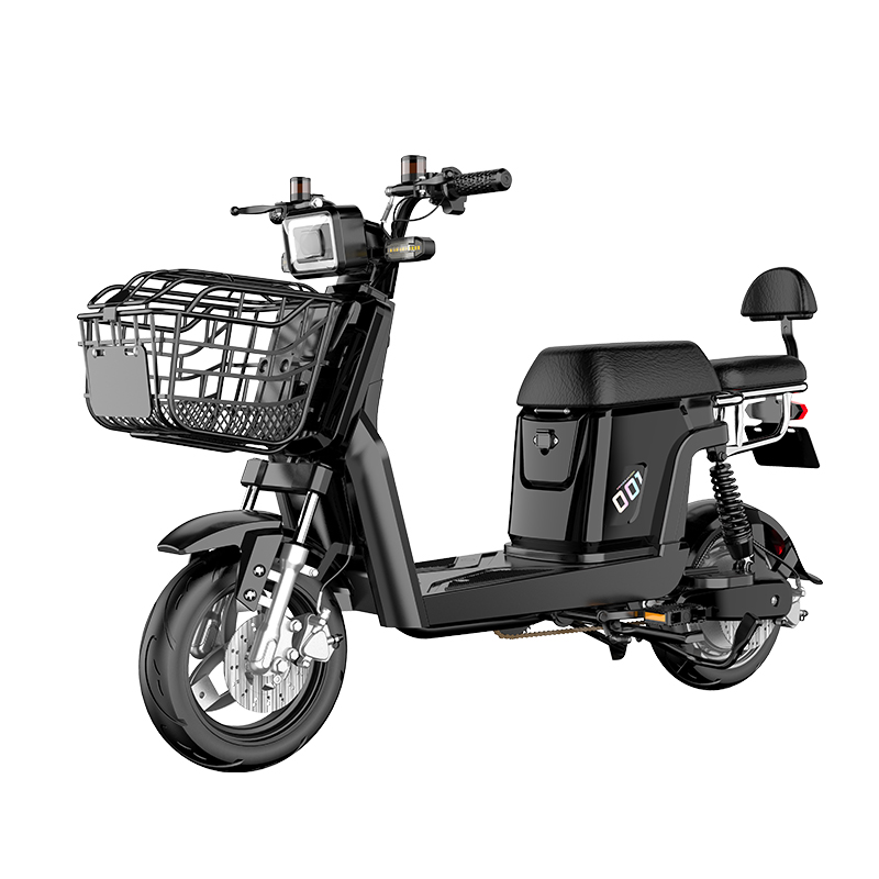 New multifunctional electric bicycle lithium battery high carbon steel small scooter, Black
New multifunctional electric bicycle lithium battery high carbon steel small scooter, Black