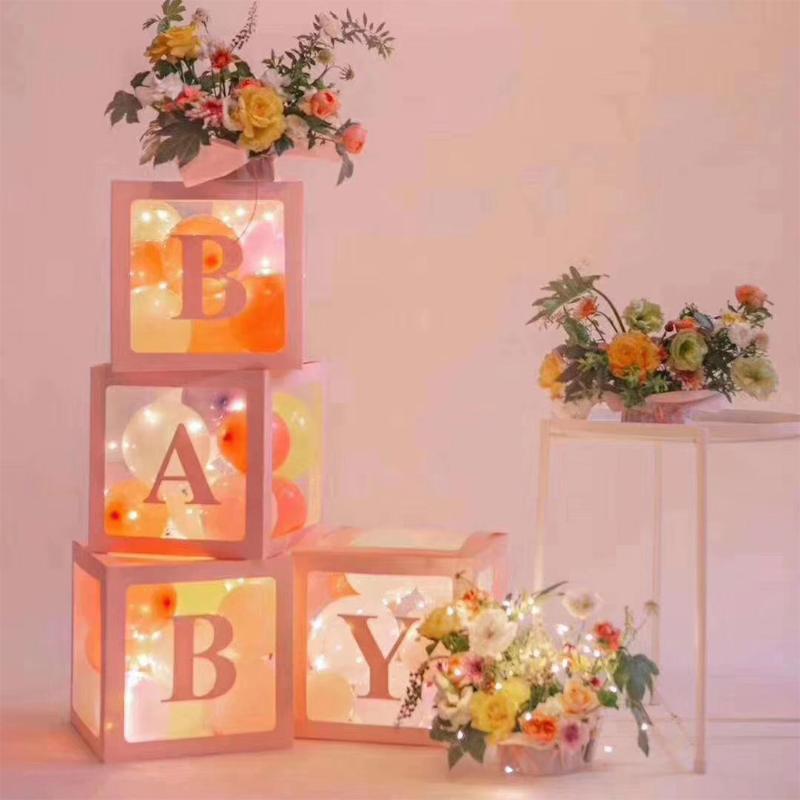 Party Decoration Alphabet Transparent Packing Box Wedding Balloon Birthday Decor Confession Scene Sticker Gift
Party Decoration Alphabet Transparent Packing Box Wedding Balloon Birthday Decor Confession Scene Sticker Gift
