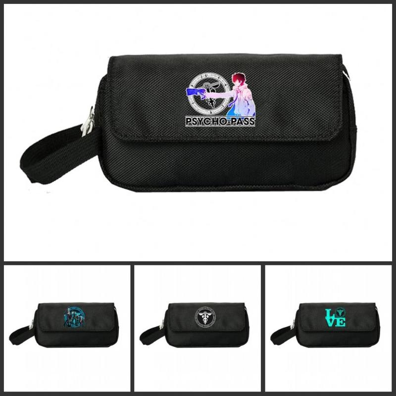 Psycho-Pass Pencill Case Women Cosmetic Cases Makeup Bag Child Girls Student Double Zipper Pecill Handbag Bags
Psycho-Pass Pencill Case Women Cosmetic Cases Makeup Bag Child Girls Student Double Zipper Pecill Handbag Bags