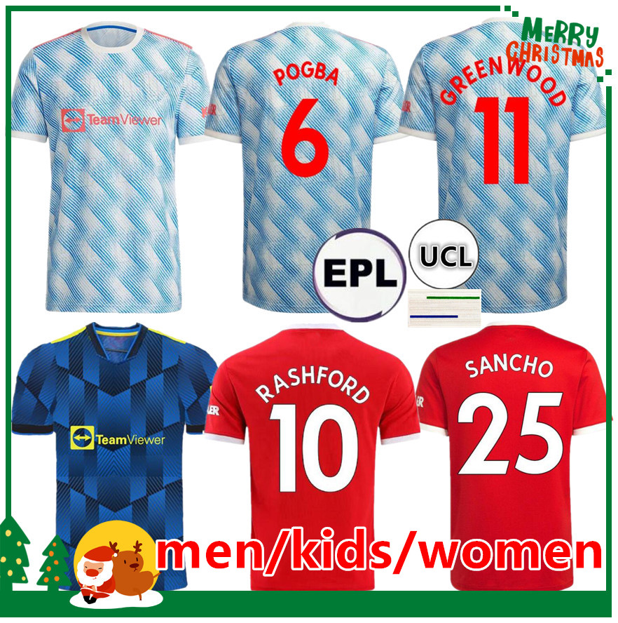 Manchester soccer jersey 2021 UNITED SANCHO POGBA CAVANI MARTIAL UTD VAN DE BEEK B. FERNANDES RASHFORD LINGARD GREENWOOD VARANE football shirt 21 22 women kids kit + men, New 21/22 3rd
Manchester soccer jersey 2021 UNITED SANCHO POGBA CAVANI MARTIAL UTD VAN DE BEEK B. FERNANDES RASHFORD LINGARD GREENWOOD VARANE football shirt 21 22 women kids kit + men, New 21/22 3rd